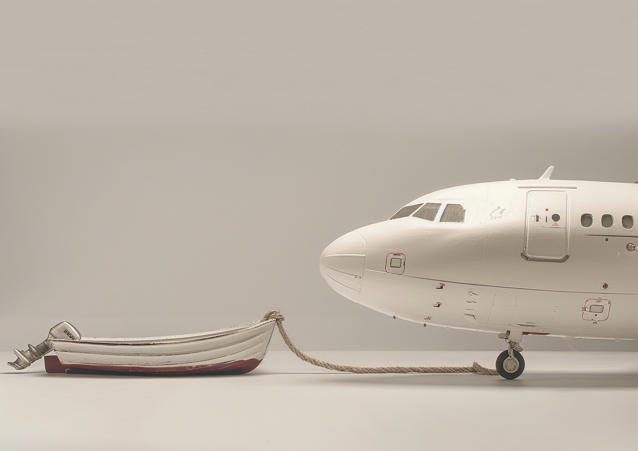 A boat and a plane tied together — Dr. Sager's analogy for the challenge of building an ADC
